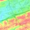 Whiteland Crest topographic map, elevation, terrain