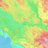 Trebinje topographic map, elevation, terrain