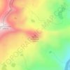 Banana Mountain topographic map, elevation, terrain