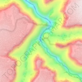 Beaver Falls topographic map, elevation, terrain