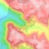 Kondalilla Falls topographic map, elevation, terrain
