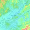 Shexian topographic map, elevation, terrain