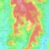 L'Etre Blossier topographic map, elevation, terrain