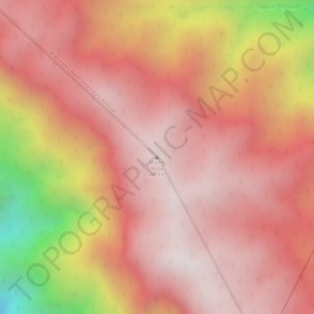 Mount Busa topographic map, elevation, terrain