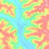 Liberty topographic map, elevation, terrain