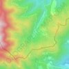 Las Illas topographic map, elevation, terrain