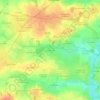 La Pichonnière topographic map, elevation, terrain