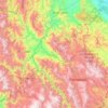 Provincia de Utcubamba topographic map, elevation, terrain