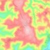 As-Souda topographic map, elevation, terrain