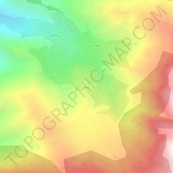 Loot topographic map, elevation, terrain
