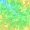 Le Couvent topographic map, elevation, terrain