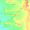 Dag topographic map, elevation, terrain