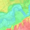 Ensfelden topographic map, elevation, terrain