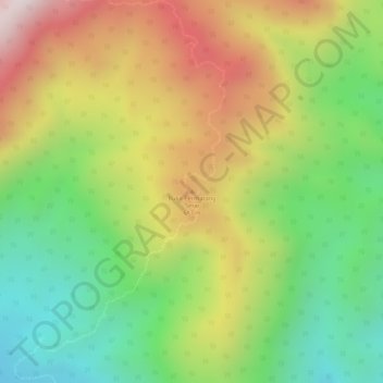 Bukit Permatang Serai topographic map, elevation, terrain