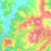 Rongère topographic map, elevation, terrain
