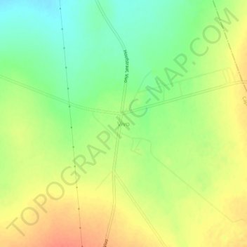 Vivo topographic map, elevation, terrain