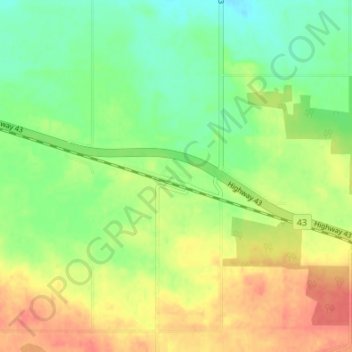 Cherhill topographic map, elevation, terrain
