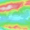Le Bas Thorenc topographic map, elevation, terrain