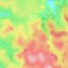 Le Viala topographic map, elevation, terrain