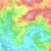Fabal topographic map, elevation, terrain