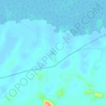 ملکی topographic map, elevation, terrain