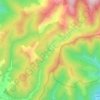 La Rougerie topographic map, elevation, terrain