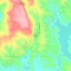 Ribeirão do Ouro topographic map, elevation, terrain