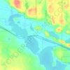 Three Lakes topographic map, elevation, terrain