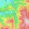 Au Martinet Neuf topographic map, elevation, terrain