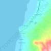 Moto Sur topographic map, elevation, terrain