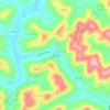 Galloway topographic map, elevation, terrain