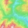 Tatzelwurm topographic map, elevation, terrain