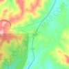 Long Valley Junction topographic map, elevation, terrain