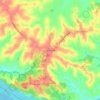 Golden Eagle topographic map, elevation, terrain