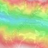 Le Petit Carrey topographic map, elevation, terrain