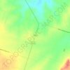 Priddy topographic map, elevation, terrain