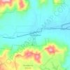 Finch Hatton topographic map, elevation, terrain