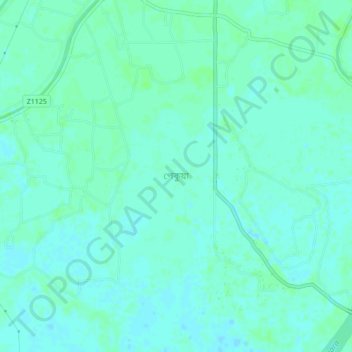 Pekua topographic map, elevation, terrain