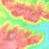 Roussemeau topographic map, elevation, terrain