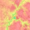 La Trottinière topographic map, elevation, terrain