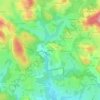 Marque topographic map, elevation, terrain