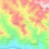 Suppirang topographic map, elevation, terrain