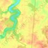 Fleix topographic map, elevation, terrain
