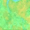 Ulbroka topographic map, elevation, terrain
