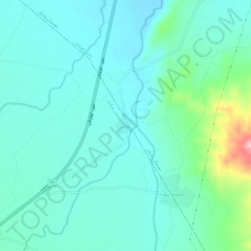 Navai topographic map, elevation, terrain