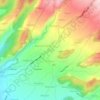 Passu topographic map, elevation, terrain