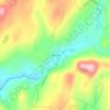 Willowemoc topographic map, elevation, terrain