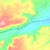 Oğlakçı topographic map, elevation, terrain