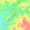 Croastiben topographic map, elevation, terrain