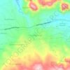 Sindangwangi topographic map, elevation, terrain